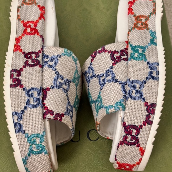 Gucci platform slides - Picture 6 of 8